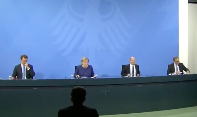 Screenshot Bundesregierung